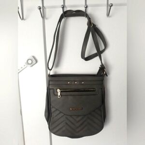Ivy London Vegan Leather Crossbody Shoulder Bag